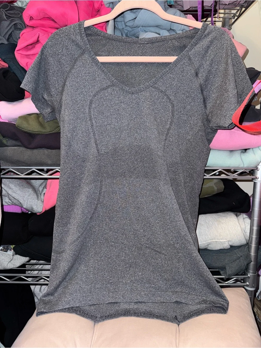 Lululemon Swiftly Tech Short Sleeve T-Shirt Gray - Size 8